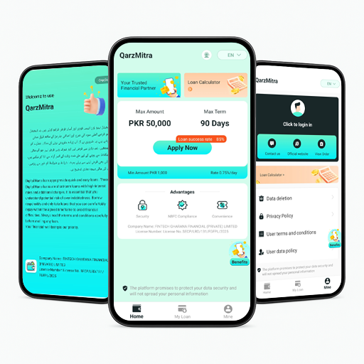QarzMitra App Screens